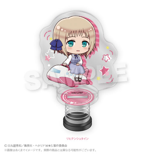Hetalia World Stars Playground Equipment ver. Spring Acrylic Stand [Liechtenstein]