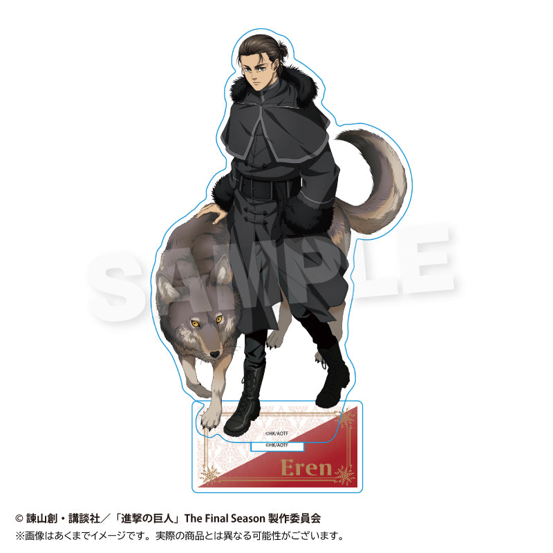 Attack on Titan (Winter Animal ver.) Acrylic Stand [Eren Yeager]