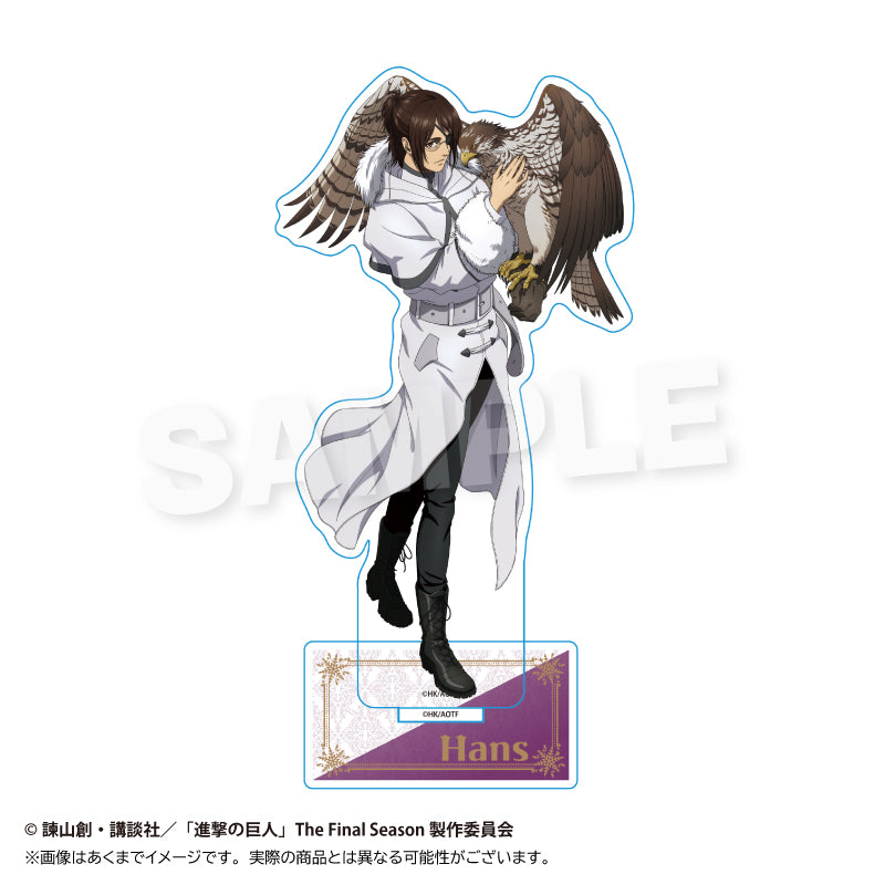Attack on Titan (Winter Animal ver.) Acrylic Stand [Hanji Zoe]