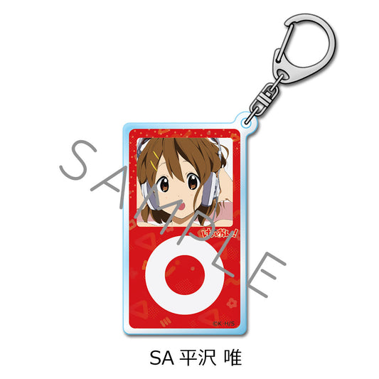K-On! Music Player Acrylic Keychain [Hirasawa Yui]