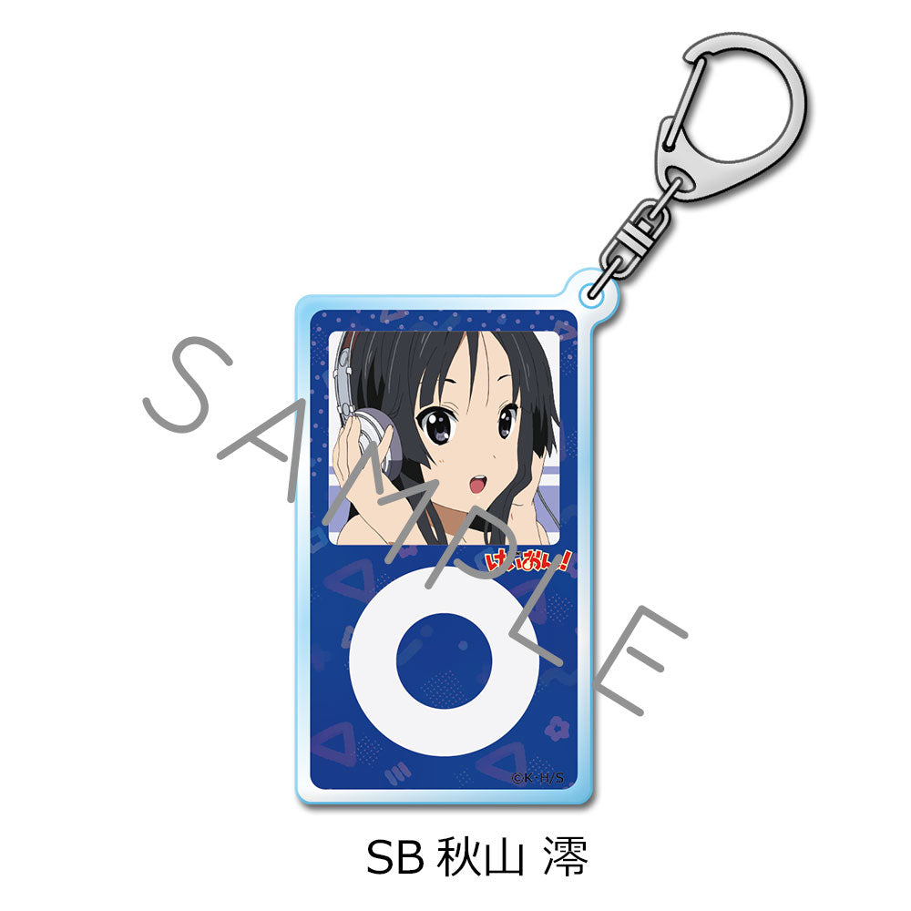 K-On! Music Player Acrylic Keychain [Akiyama Mio]