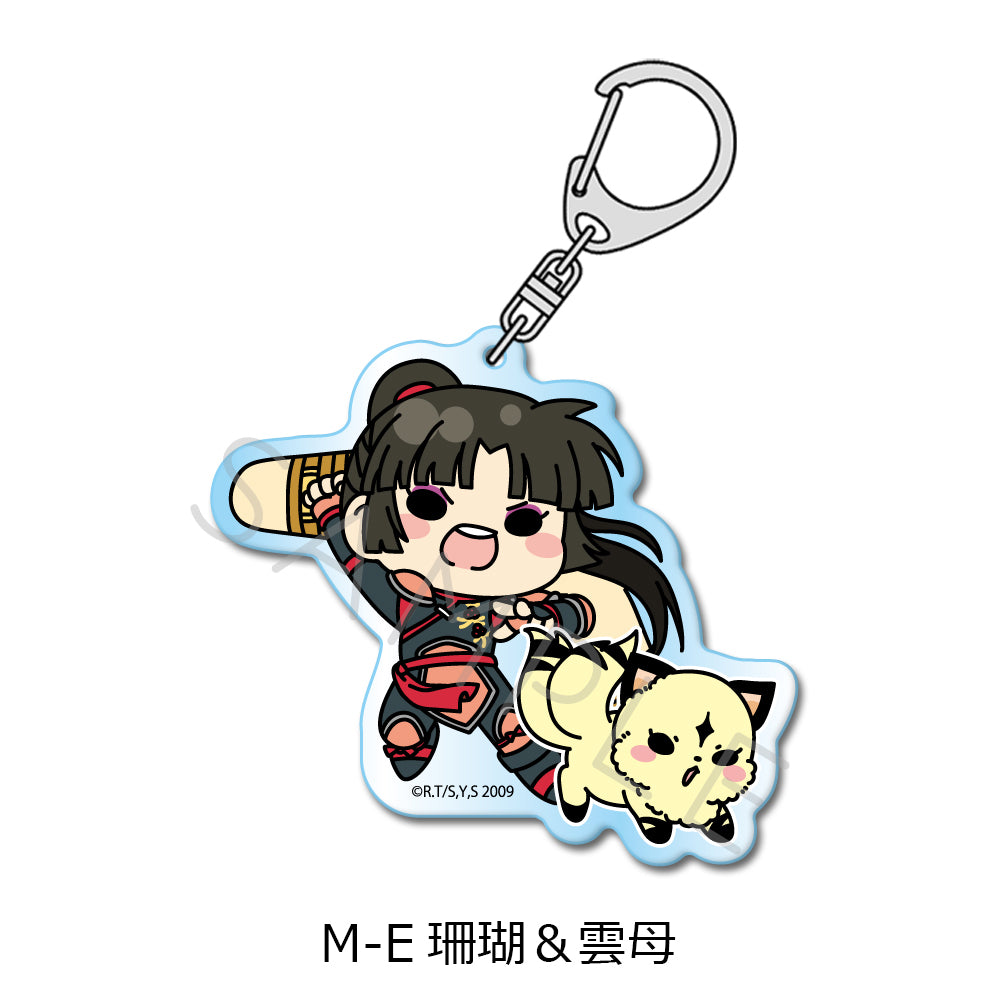 Inuyasha Acrylic Keychain [Sango & Kirara]