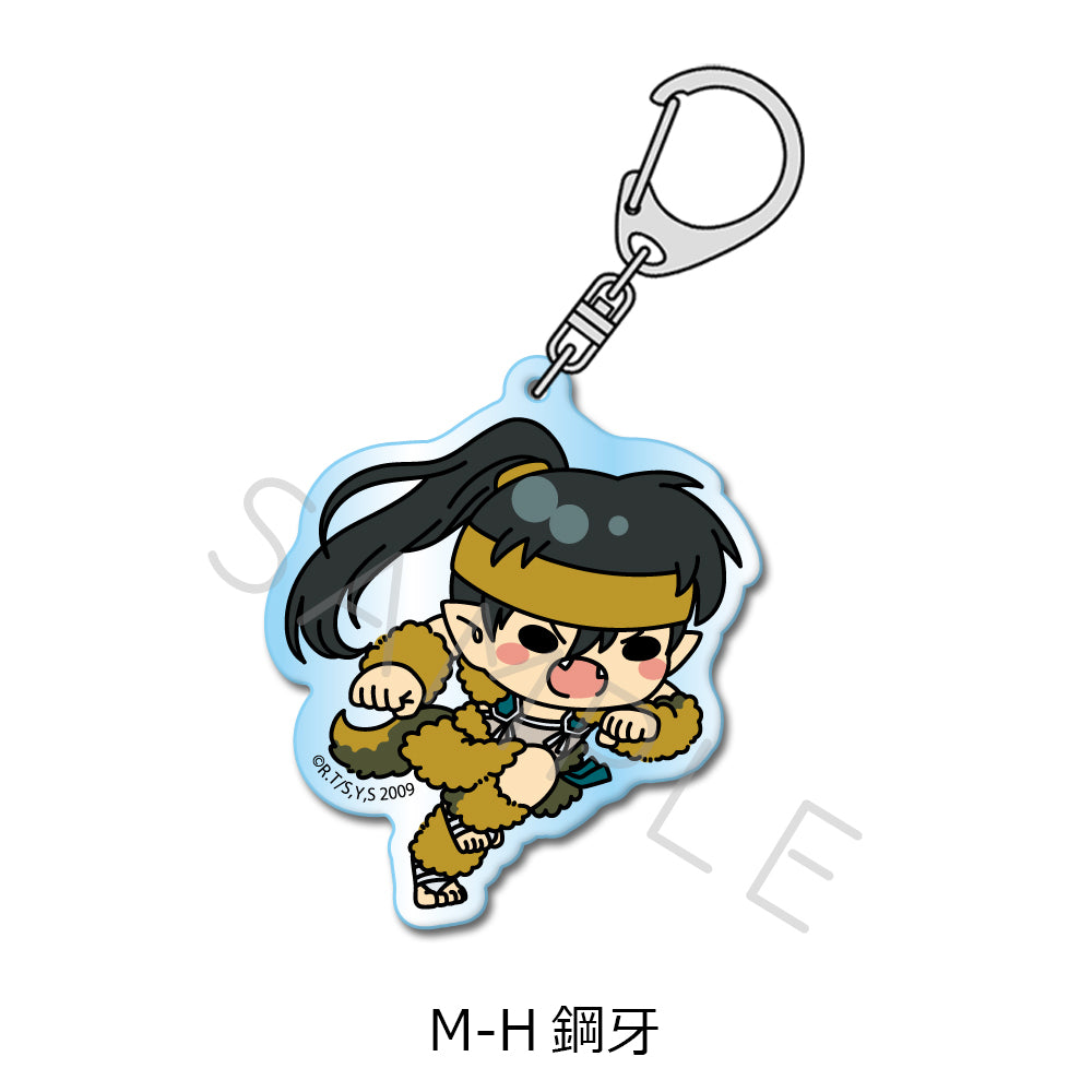 Inuyasha Acrylic Keychain [Koga]