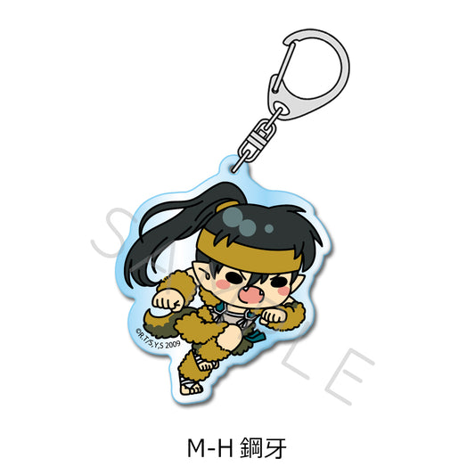Inuyasha Acrylic Keychain [Koga]