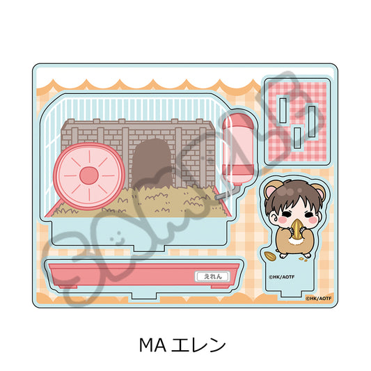 Attack on Titan (Hamster ver.) Acrylic Stand [Eren Yeager]