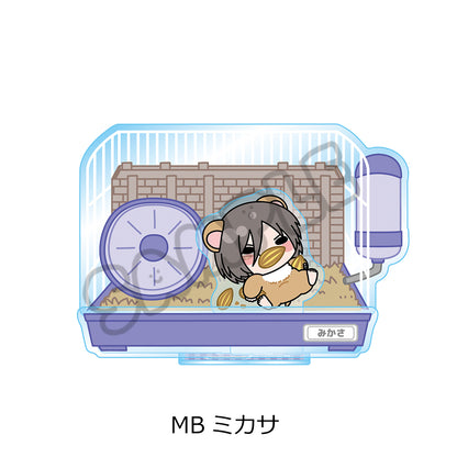 Attack on Titan (Hamster ver.) Acrylic Stand [Mikasa Ackerman]