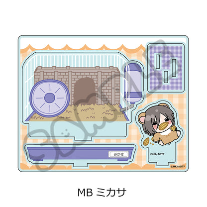 Attack on Titan (Hamster ver.) Acrylic Stand [Mikasa Ackerman]