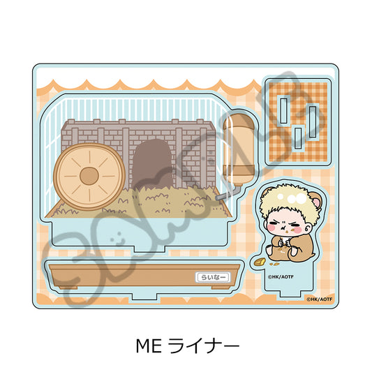Attack on Titan (Hamster ver.) Acrylic Stand [Reiner Braun]