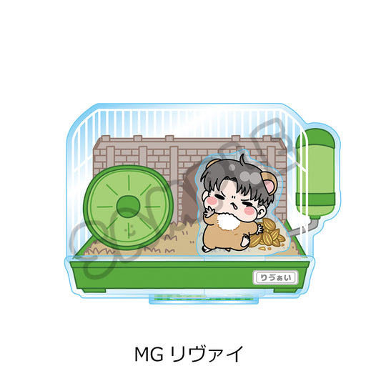 Attack on Titan (Hamster ver.) Acrylic Stand [Levi Ackerman]