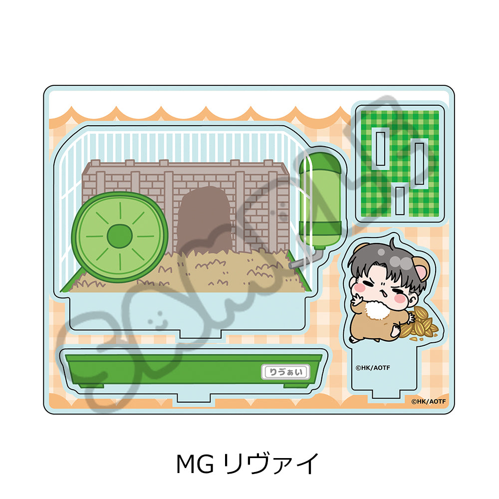 Attack on Titan (Hamster ver.) Acrylic Stand [Levi Ackerman]