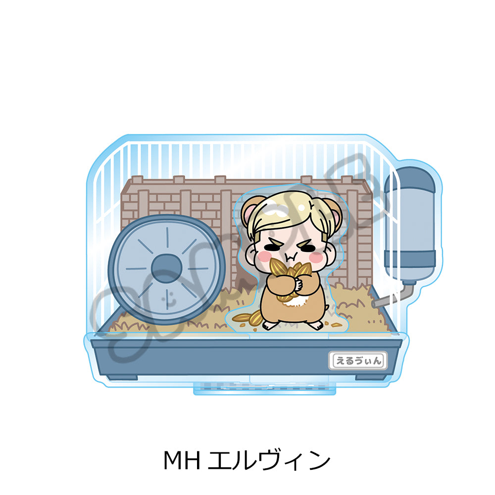 Attack on Titan (Hamster ver.) Acrylic Stand [Erwin Smith]