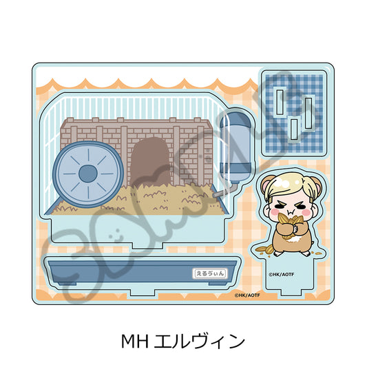 Attack on Titan (Hamster ver.) Acrylic Stand [Erwin Smith]
