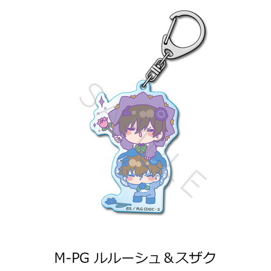 Code Geass: Lelouch of the Rebellion (Vol. 6) Acrylic Keychain [Lelouch & Suzaku]