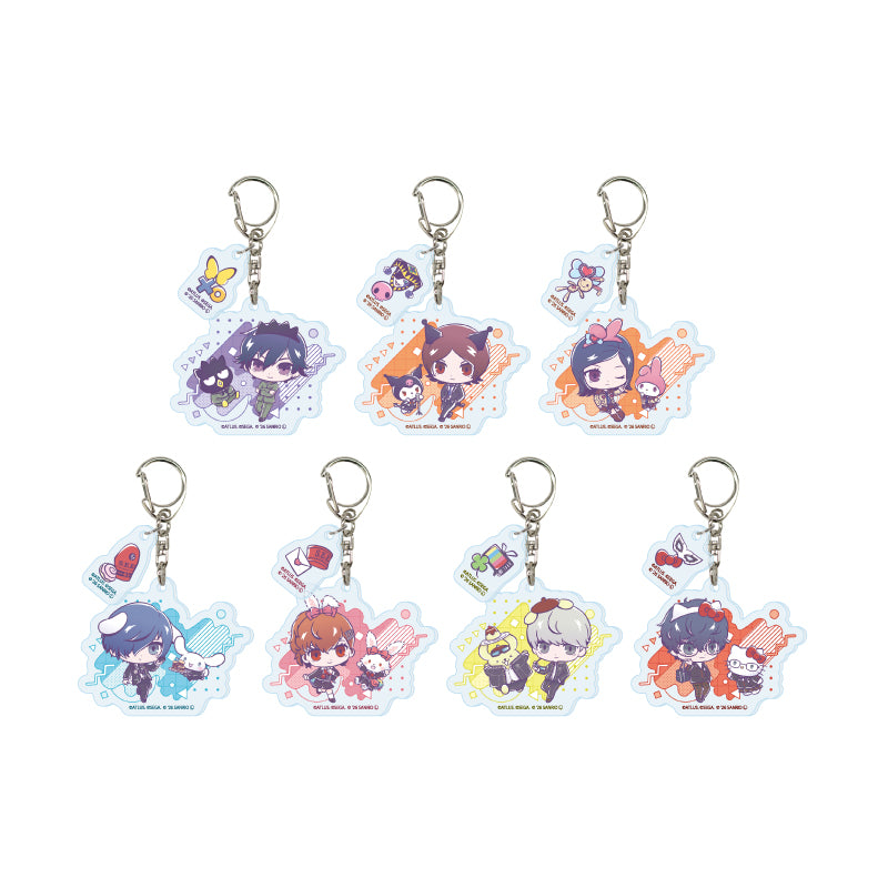 Persona 30th Anniversary x Sanrio Characters Trading Acrylic Keychain