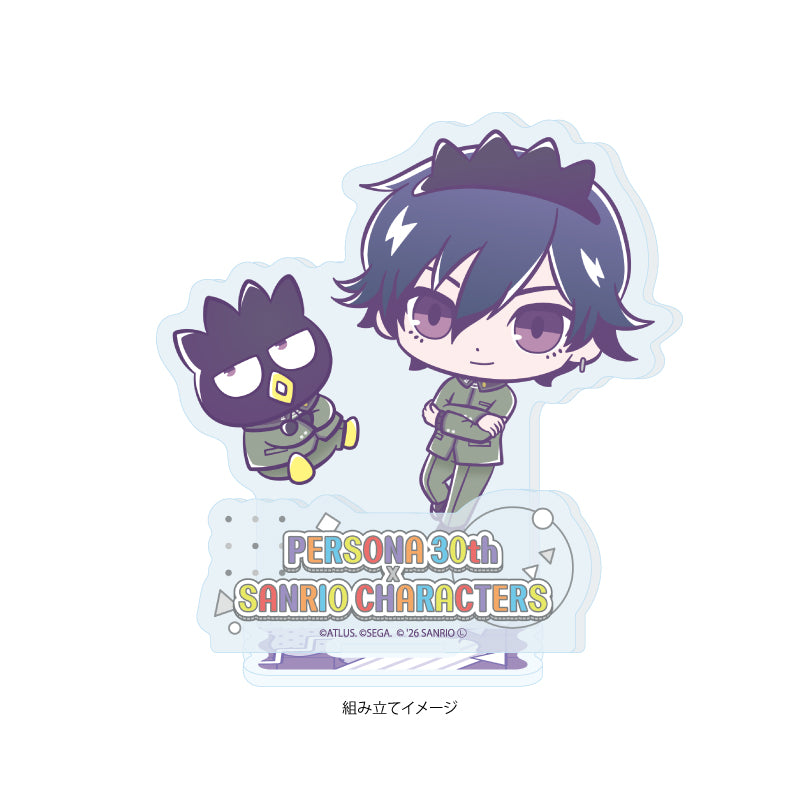 Persona 30th Anniversary x Sanrio Characters Acrylic Stand [P1 & Bad Badtz-Maru]