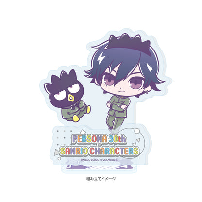 Persona 30th Anniversary x Sanrio Characters Acrylic Stand [P1 & Bad Badtz-Maru]
