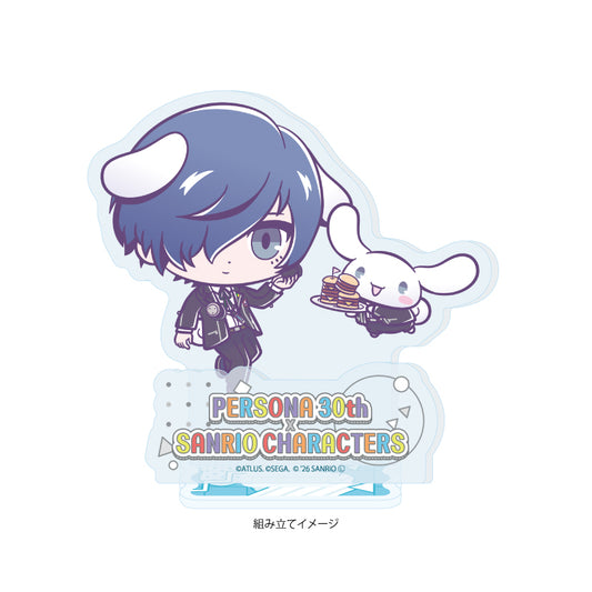 Persona 30th Anniversary x Sanrio Characters Acrylic Stand [P3 & Cinnamoroll]