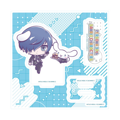 Persona 30th Anniversary x Sanrio Characters Acrylic Stand [P3 & Cinnamoroll]