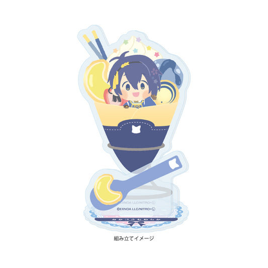 Touken Ranbu -ONLINE-" Wanpaku! Parfait Acrylic Stand [Munechika Mikazuki]
