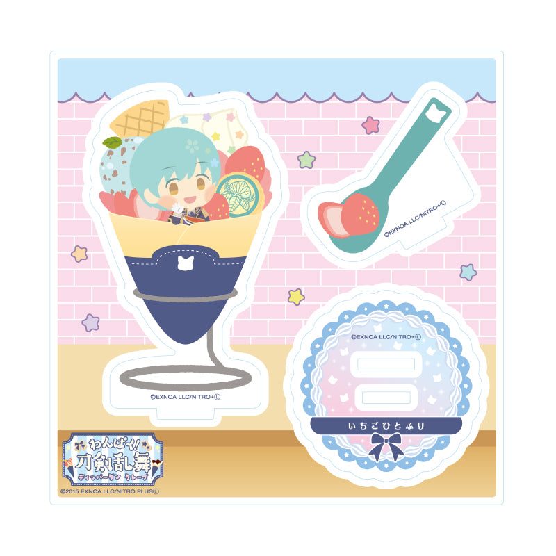 Touken Ranbu -ONLINE-" Wanpaku! Parfait Acrylic Stand [Hitofuri Ichigo]