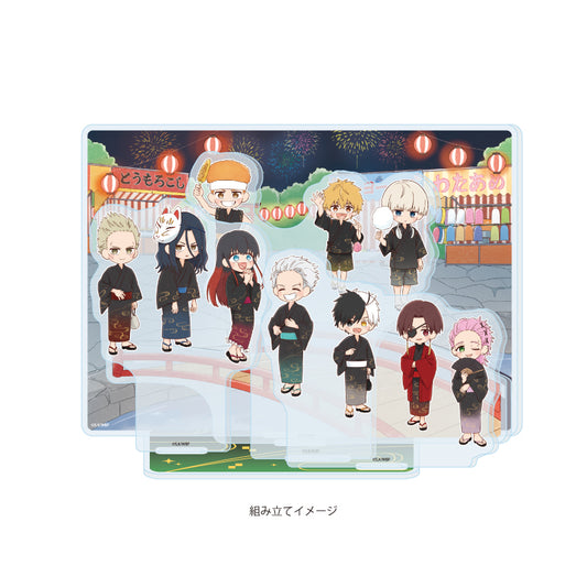 WIND BREAKER (Fireworks Festival ver.) GraffArt Acrylic Diorama