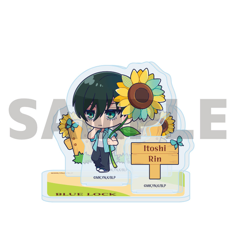 Blue Lock (Colorful Sunflowers ver.) Acrylic Stand [Rin Itoshi]