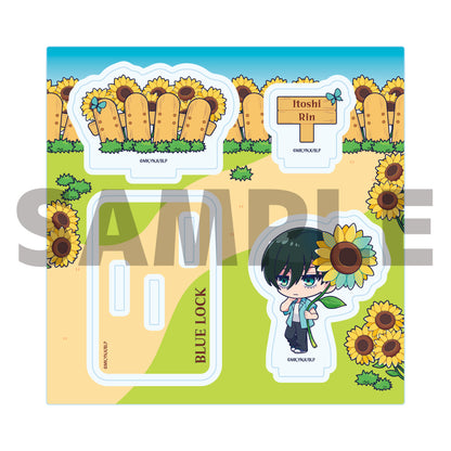 Blue Lock (Colorful Sunflowers ver.) Acrylic Stand [Rin Itoshi]