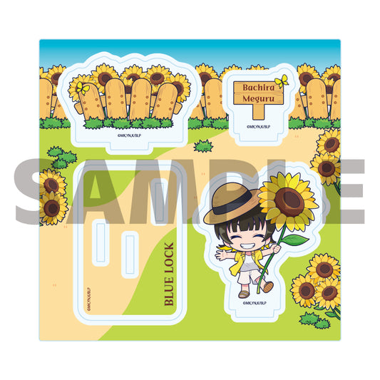 Blue Lock (Colorful Sunflowers ver.) Acrylic Stand [Meguru Bachira]