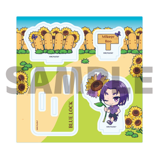 Blue Lock (Colorful Sunflowers ver.) Acrylic Stand [Reo Mikage]