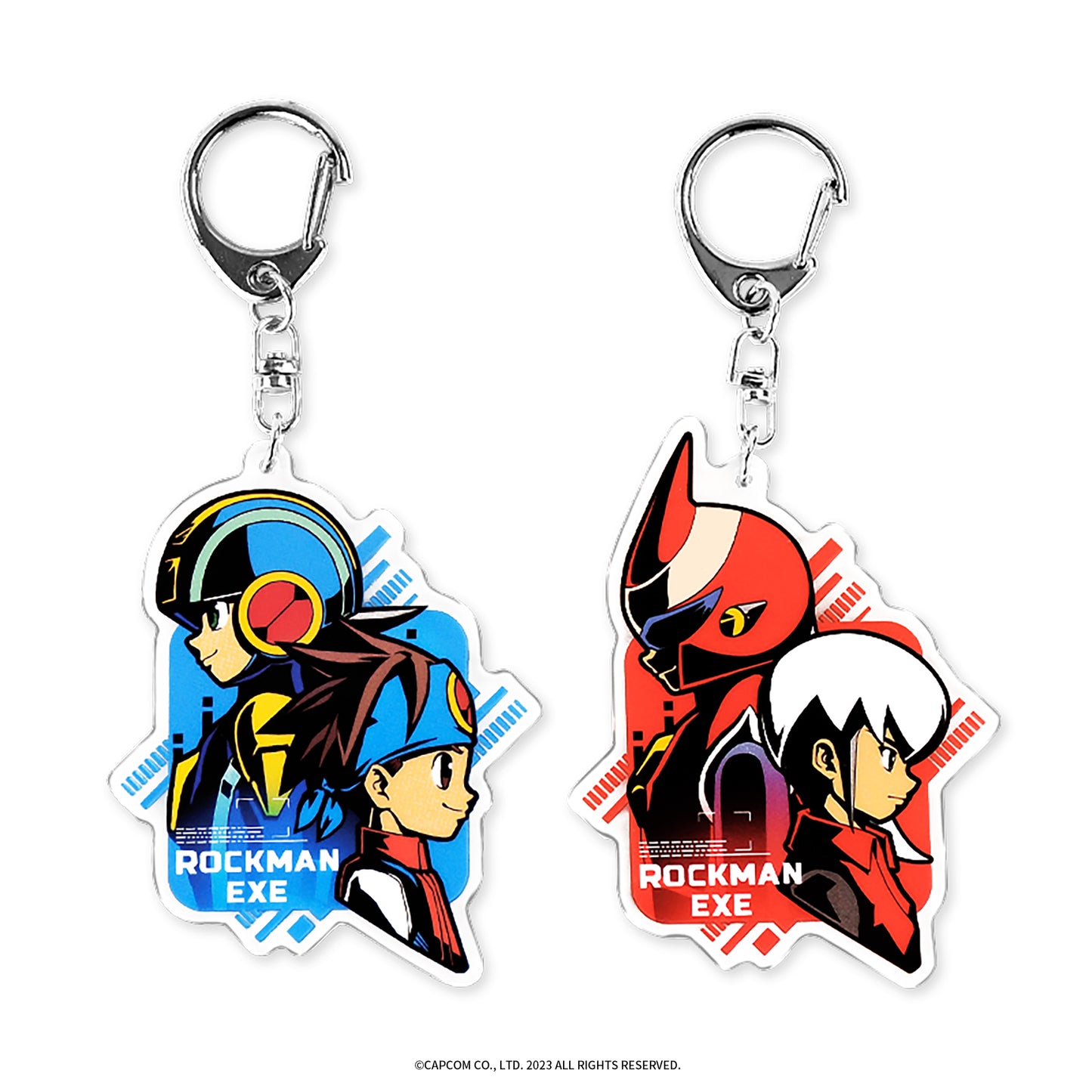 Fanthful Mega Man Battle Network Acrylic Keychain (Set of 2)