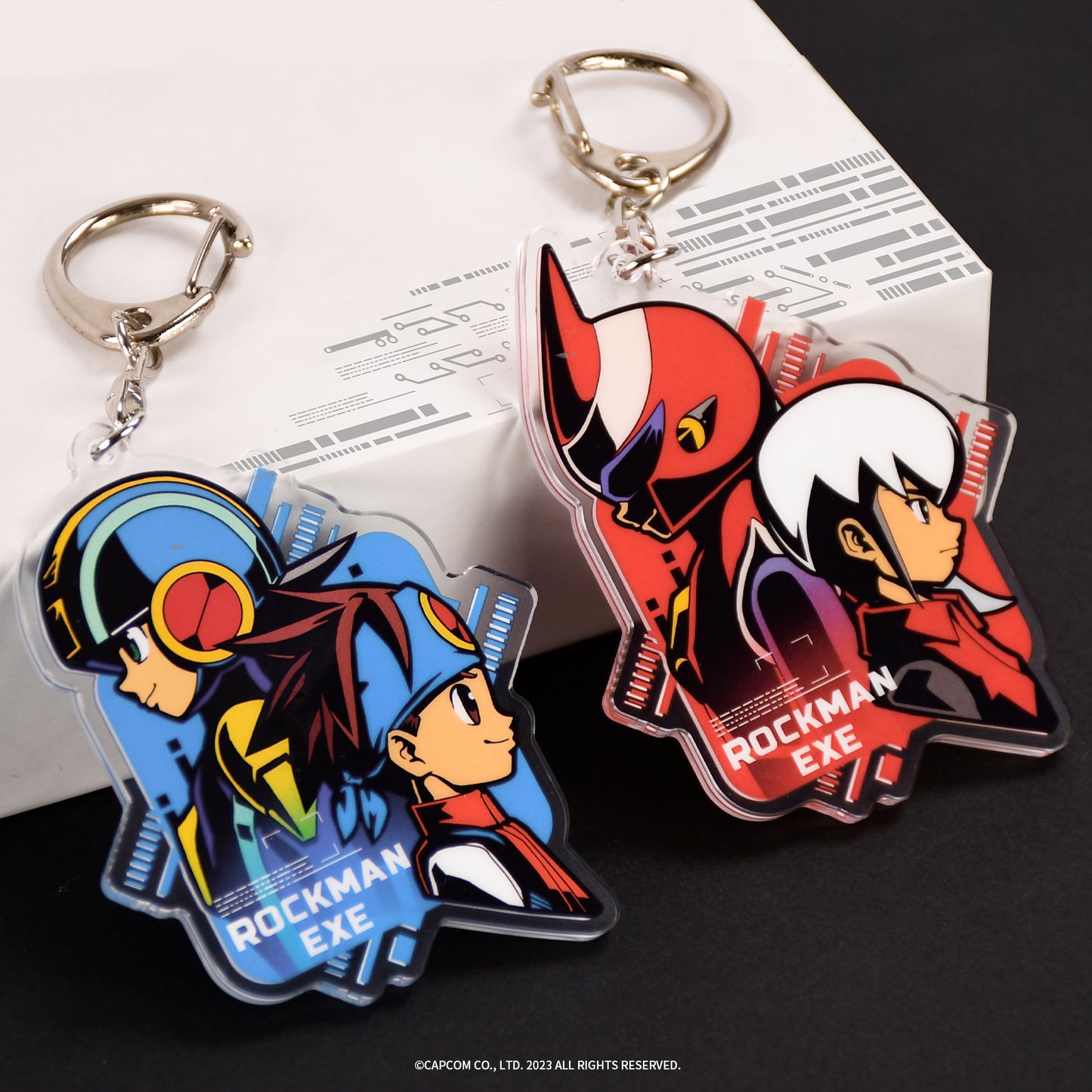 Fanthful Mega Man Battle Network Acrylic Keychain (Set of 2)