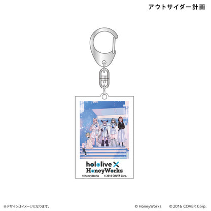 hololive x HoneyWorks Trading Acrylic Keychain
