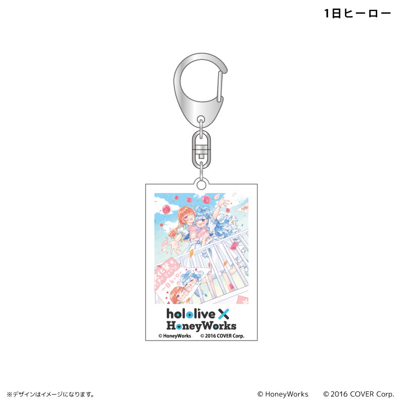 hololive x HoneyWorks Trading Acrylic Keychain