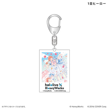hololive x HoneyWorks Trading Acrylic Keychain