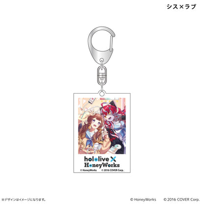 hololive x HoneyWorks Trading Acrylic Keychain