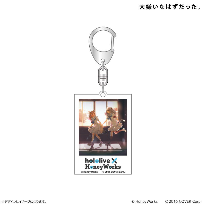 hololive x HoneyWorks Trading Acrylic Keychain