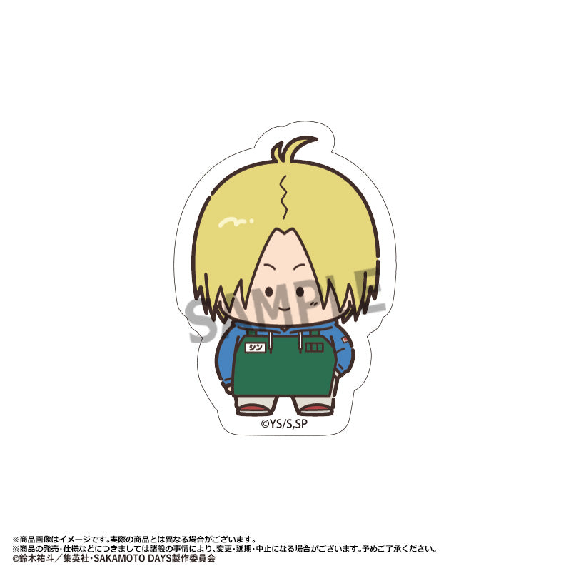 Sakamoto Days ChokoRet Die-cut Sticker [Asakura Shin]