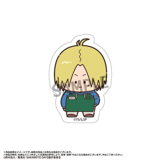 Sakamoto Days ChokoRet Die-cut Sticker [Asakura Shin]