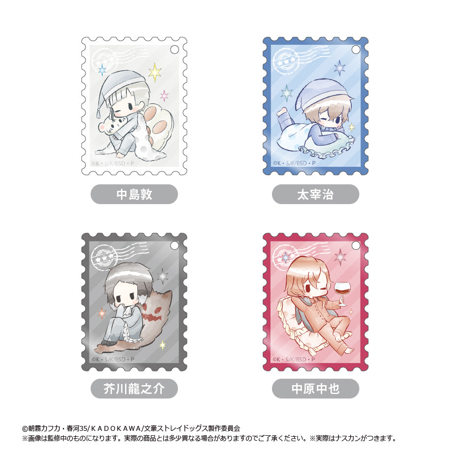 Bungo Stray Dogs Stamp-Style Trading Acrylic Keychain