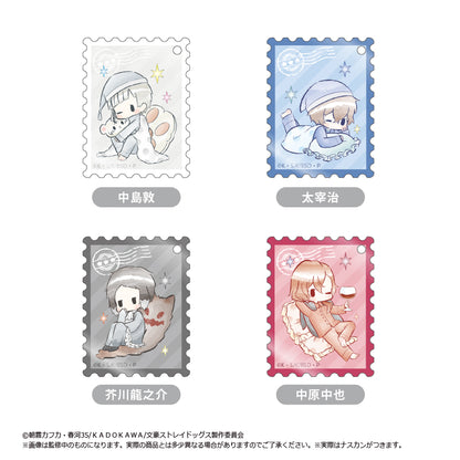Bungo Stray Dogs Stamp-Style Trading Acrylic Keychain