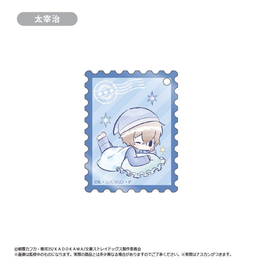 Bungo Stray Dogs Stamp-Style Trading Acrylic Keychain