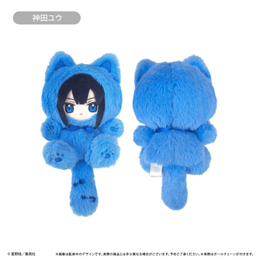 D.Gray-man Tapi-nyanko Plush [Kanda Yu]