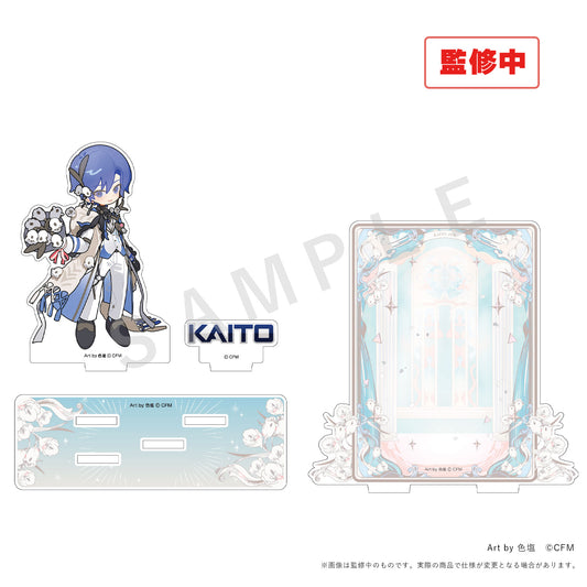 KAITO 20th Anniversary Chibi Chara Acrylic Stand Diorama