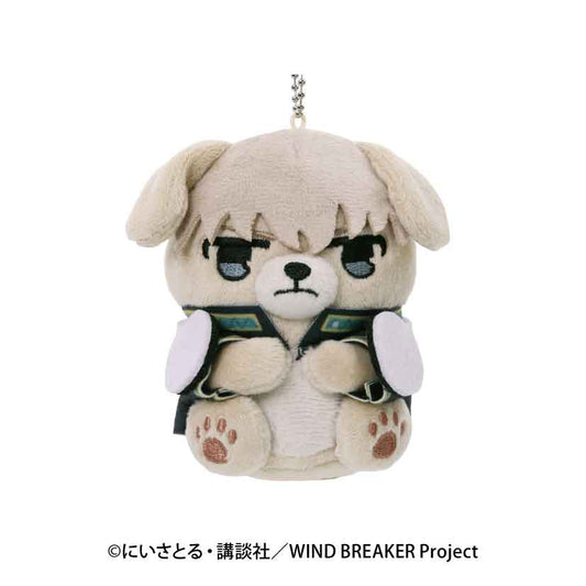 WIND BREAKER Doubutsu Phose Plush Keychain [Ren Kaji]