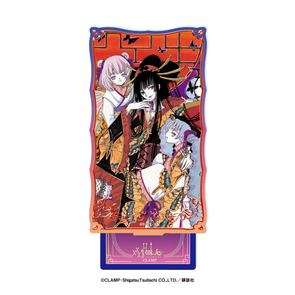 xxxHolic Stained Glass Style Acrylic Stand [Yuko & Marudashi & Morodashi]