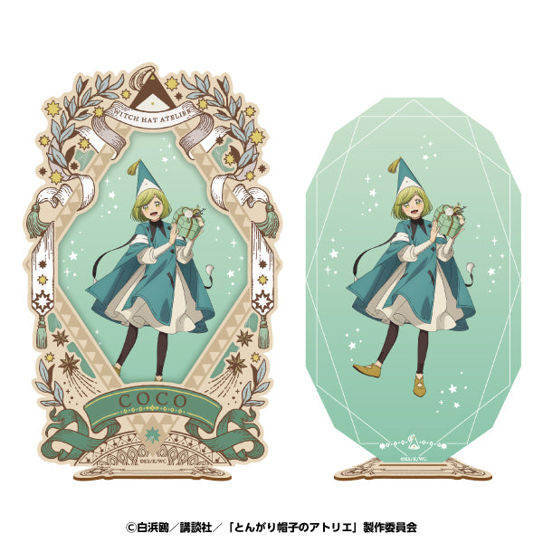 Witch Hat Atelier Wooden Frame Acrylic Stand [Coco]