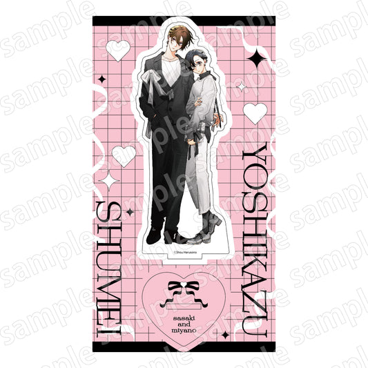 Sasaki and Miyano (Black & Pink ver.) Acrylic Stand