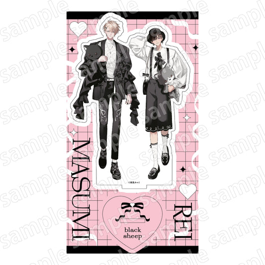 Black Sheep (Black & Pink ver.) Acrylic Stand