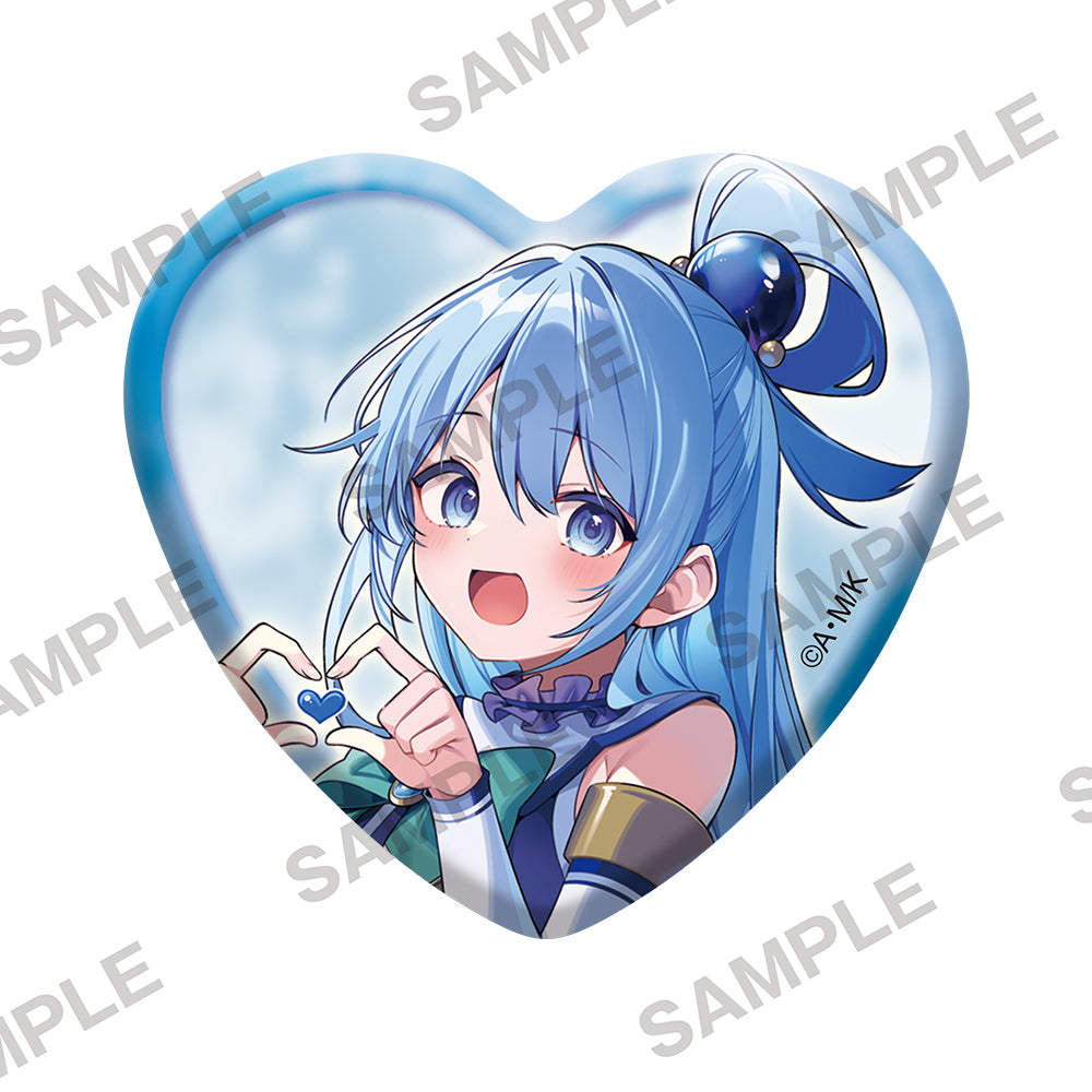 KonoSuba: God’s Blessing on This Wonderful World! Valentine 2026 Heart Can Badge Set