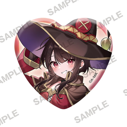 KonoSuba: God’s Blessing on This Wonderful World! Valentine 2026 Heart Can Badge Set